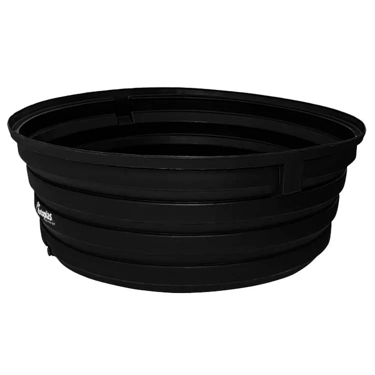 Bebedero 1,700 litros Rotoplas estandar color negro — vista superior
