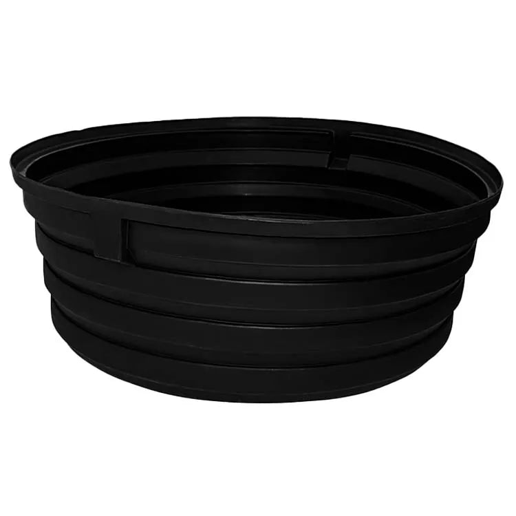 Bebedero 1,700 litros Rotoplas estandar color negro — vista trasera