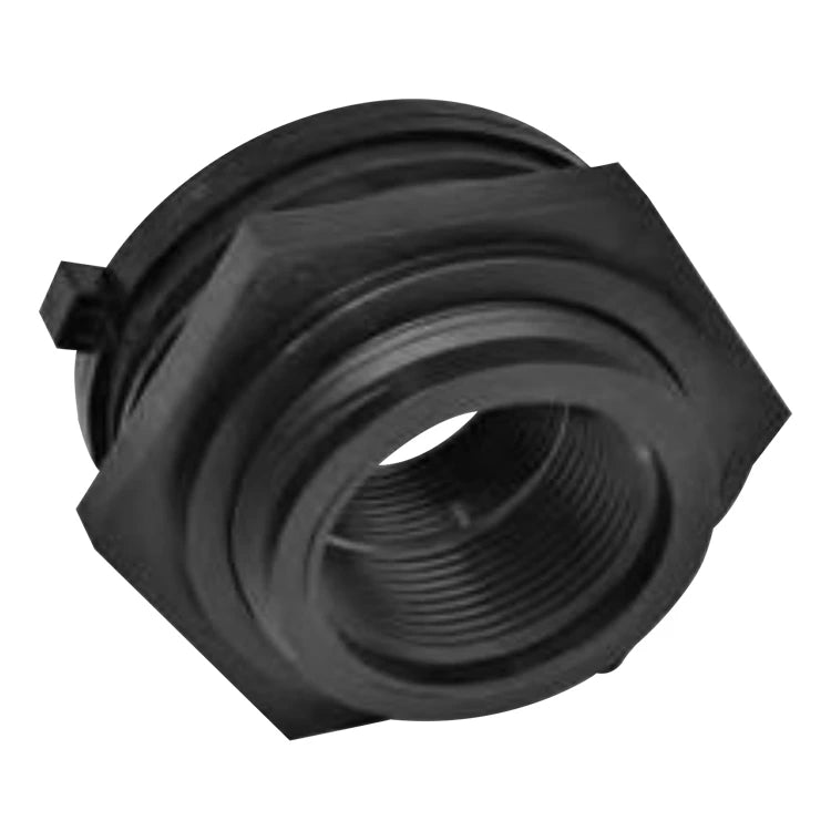Conexión Rotoplas hexagonal de polipropileno y EDPM de 4" — vista lateral