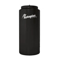 Tanque 500 litros Rotoplas vertical cerrado reforzado al 20% color negro — vista frontal